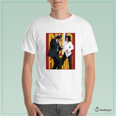تی شرت مردانه رقص پالپ فیکشن ( Pulp Fiction )