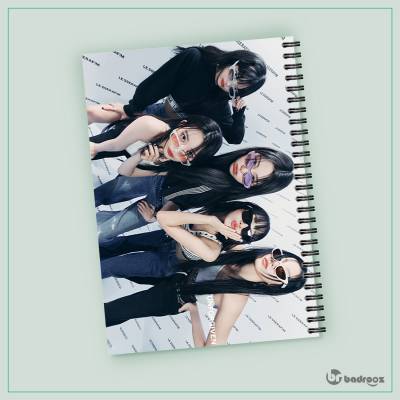 دفتر یادداشت le sserafim unforgiven