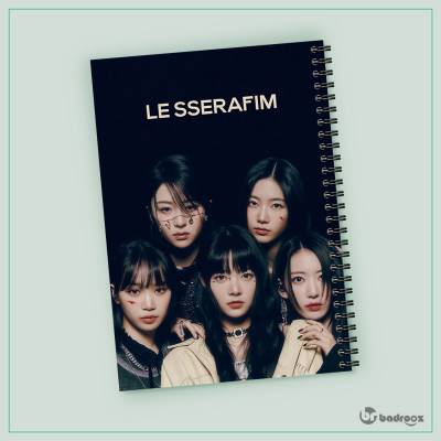 دفتر یادداشت le sserafim