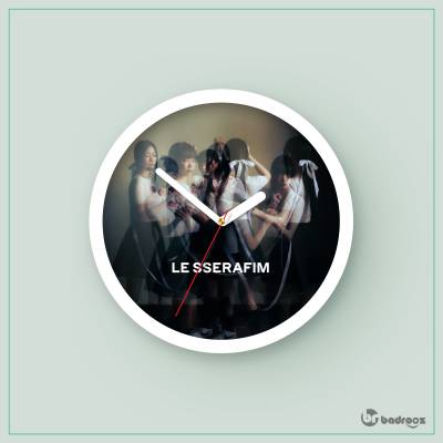 ساعت دیواری  le sserafim unforgiven 3