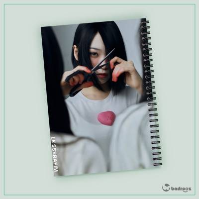 دفتر یادداشت le sserafim chaewon