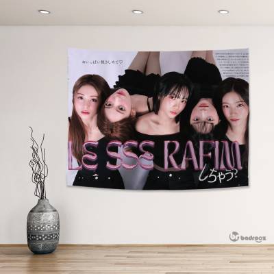 بک دراپ le sserafim 2