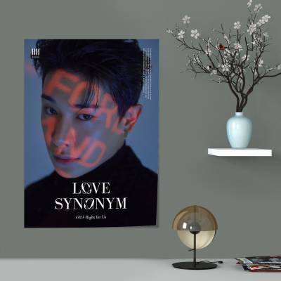 پوستر سیلک wonho Love Synonym