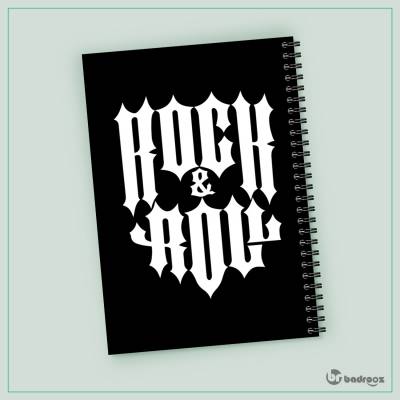 دفتر یادداشت Rock Music 03