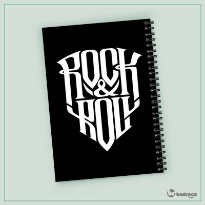 دفتر یادداشت Rock Music 05