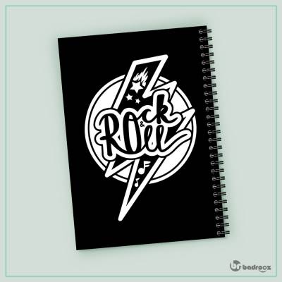 دفتر یادداشت Rock Music 06