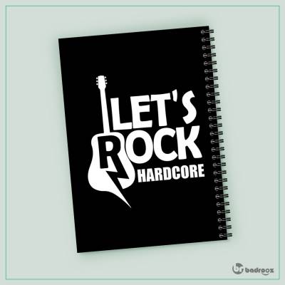 دفتر یادداشت Rock Music 07
