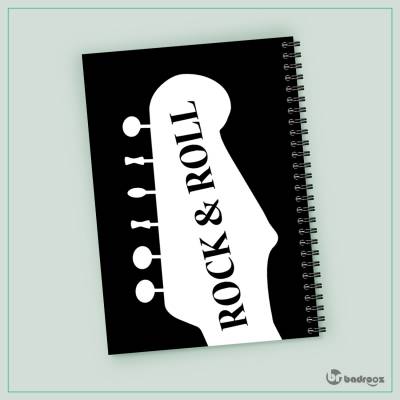دفتر یادداشت Rock Music 08