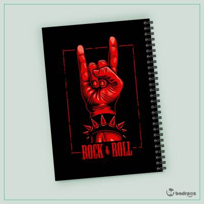 دفتر یادداشت Rock Music 10