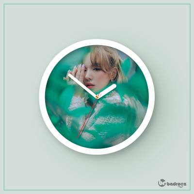 ساعت دیواری  red velvet wendy 