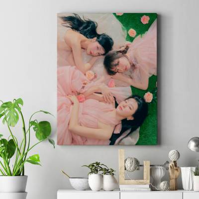 تابلو کنواس (بوم) red velvet 3