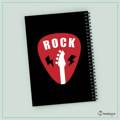 دفتر یادداشت Rock Music 19