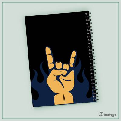 دفتر یادداشت Rock Music 20