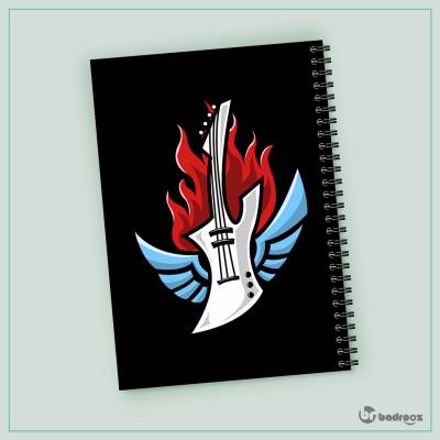 دفتر یادداشت Rock Music 21