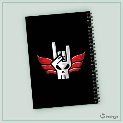 دفتر یادداشت Rock Music 22