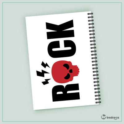 دفتر یادداشت Rock Music 25