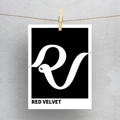 پولاروید red velvet logo