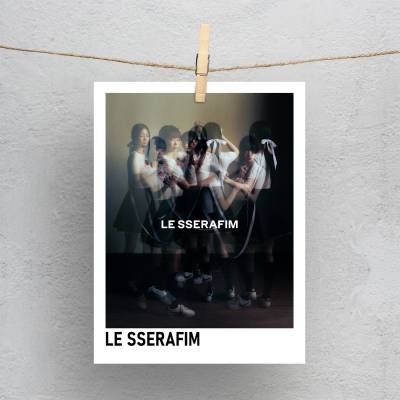 پولاروید le sserafim unforgiven 3