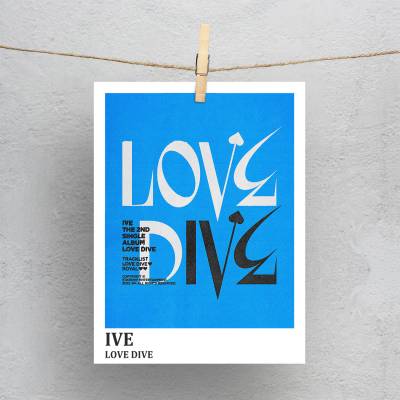 پولاروید IVE love dive