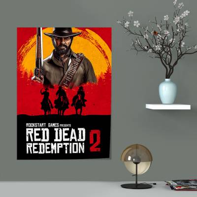 پوستر سیلک red dead redemption 2