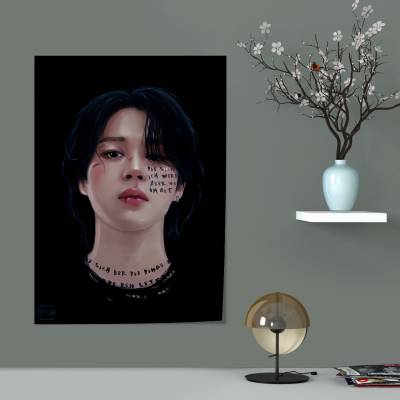 پوستر سیلک jimin set me free