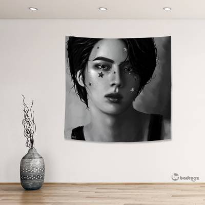 بک دراپ مربع bts jin 3