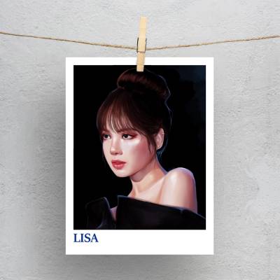 پولاروید blackpink lisa bvlgari