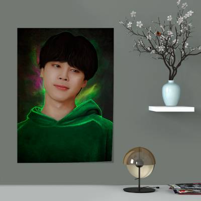 پوستر سیلک BTS JIMIN - 01