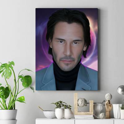 تابلو کنواس (بوم) کیانو ریوز - Keanu Reeves
