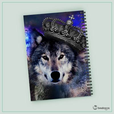 دفتر یادداشت king wolf