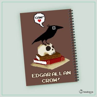 دفتر یادداشت Edgar Allan Crow
