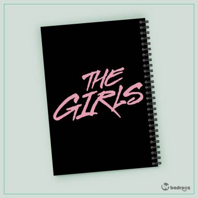 دفتر یادداشت blackpink the girls