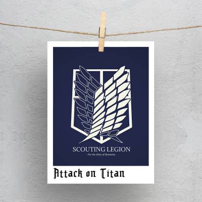 پولاروید attack on titan scouts