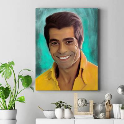 تابلو کنواس (بوم) بهروز وثوقی