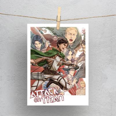 پولاروید attack on titan 30