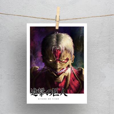 پولاروید attack on titan armored titan