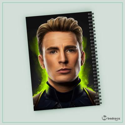 دفتر یادداشت کاپیتان آمریکا - Captain America