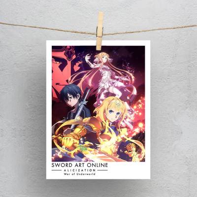 پولاروید sword art online alicization war of underworld 9