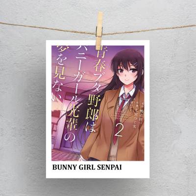 پولاروید bunny girl senpai انیمه