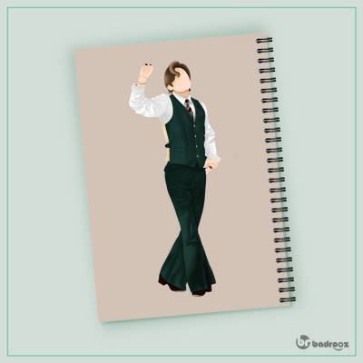 دفتر یادداشت V BTS