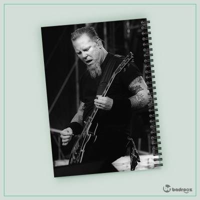 دفتر یادداشت Metallica 01