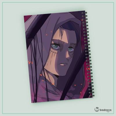 دفتر یادداشت eren aot s4