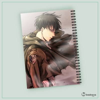 دفتر یادداشت attack on titan no regrets