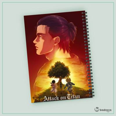 دفتر یادداشت aot s3 poster