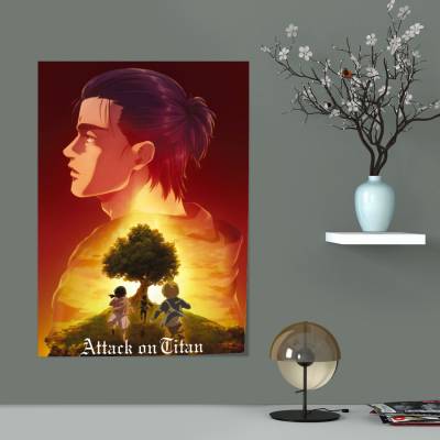 پوستر سیلک aot s3 poster