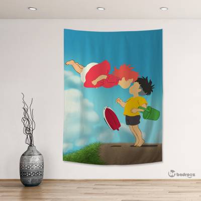 بک دراپ Ponyo & Sosuke 2