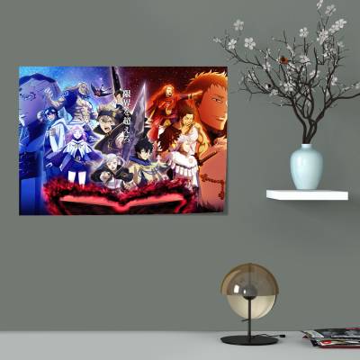 پوستر سیلک black clover 3