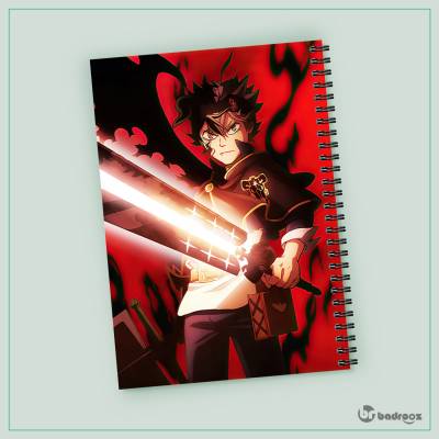 دفتر یادداشت black clover 6