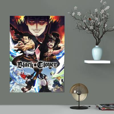 پوستر سیلک black clover 8