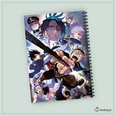دفتر یادداشت black clover 9